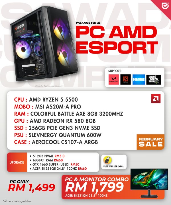 PC AMD Esport