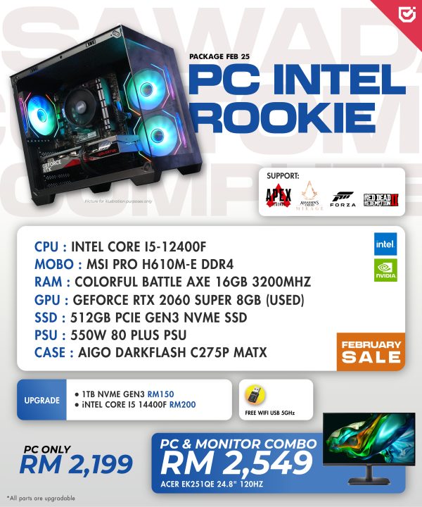 PC Intel Rookie