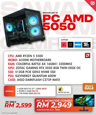 PC AMD 5050
