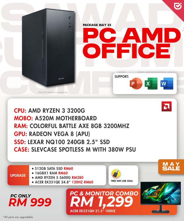 PC AMD OFFICE