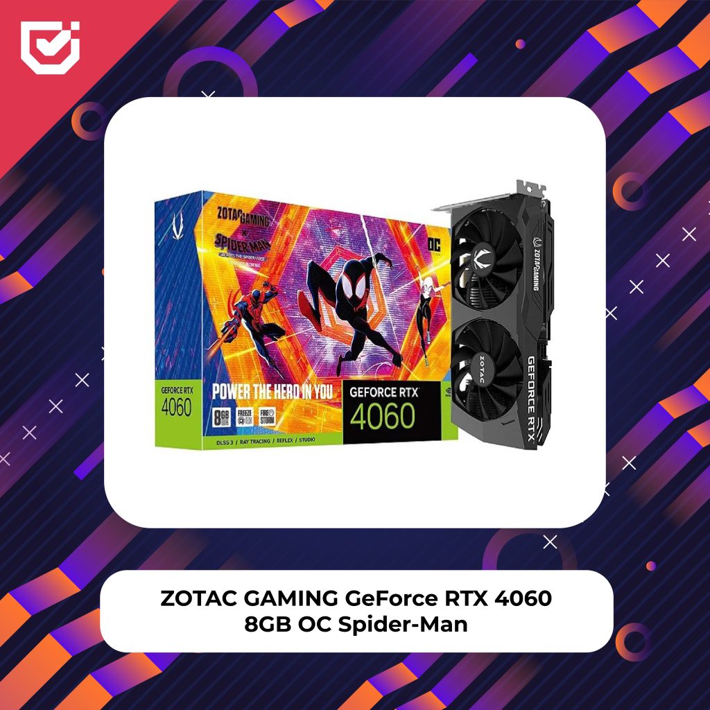 ZOTAC GAMING GeForce RTX 4060 8GB OC Spider-Man™: Across The 