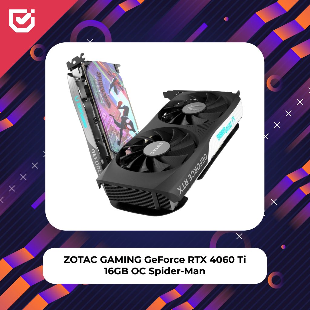 ZOTAC GAMING GeForce RTX 4060 Ti 8GB Twin Edge OC SPIDER-MAN