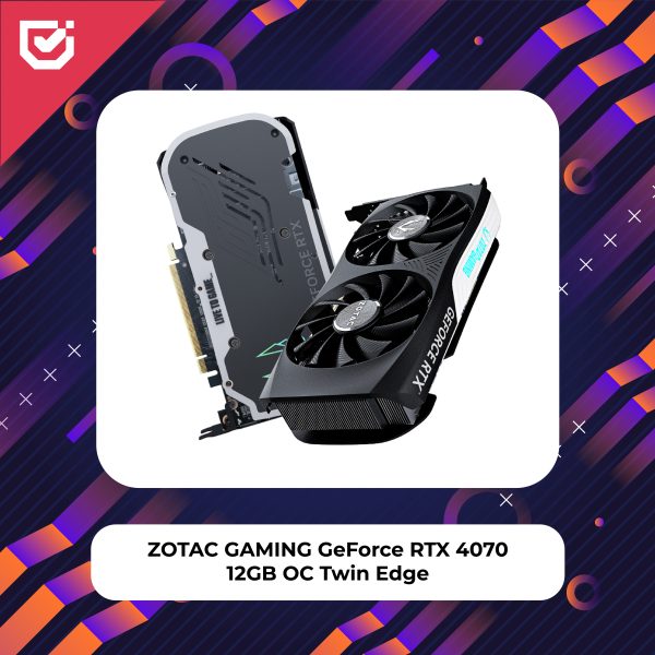 ZOTAC GAMING GeForce RTX 4070 Twin Edge OC