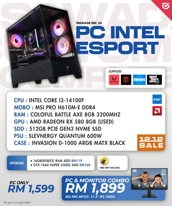 PC Intel Esport