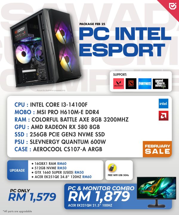 PC Intel Esport