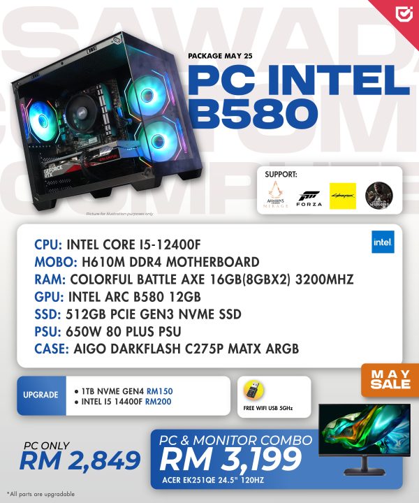 PC Intel B580
