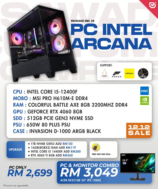 PC Intel Arcana