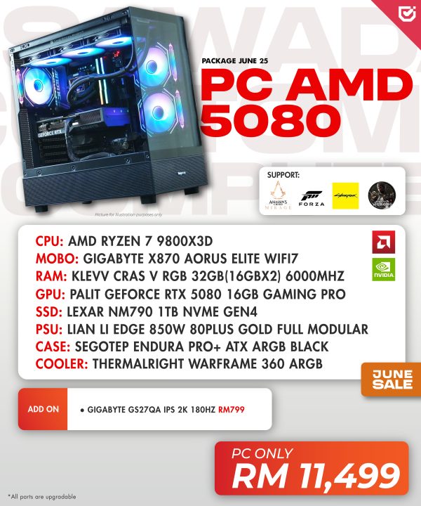 PC AMD 5080