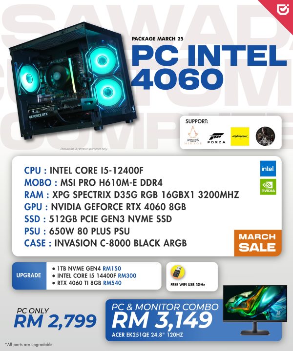 PC Intel 4060