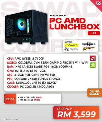 PC AMD LUNCHBOX