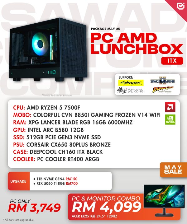 PC AMD LUNCHBOX