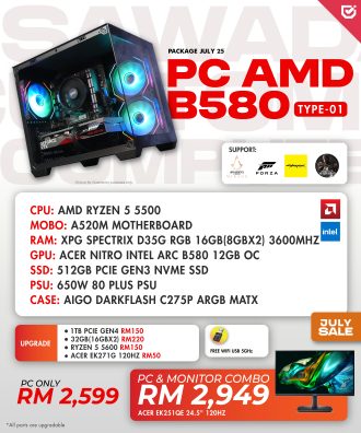 PC AMD B580 (Type-01)