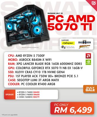 PC AMD 5070 TI