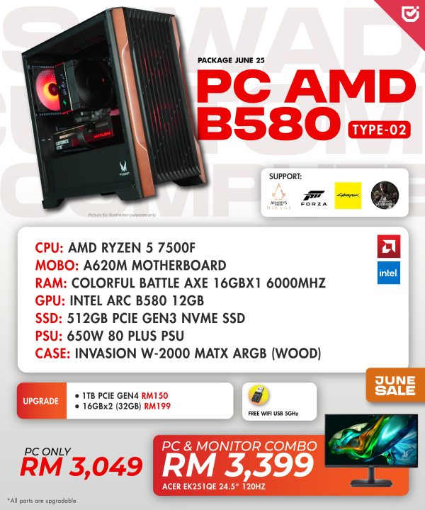 PC AMD B580 (Type-02)