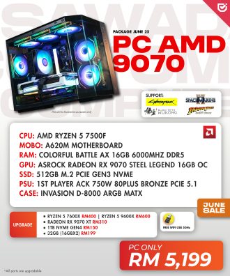 PC AMD 9070