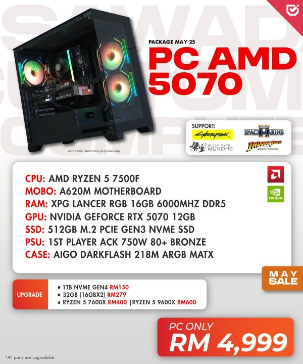 PC AMD 5070