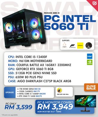 PC Intel 5060 TI