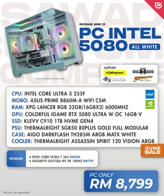 PC Intel 5080 (All White)