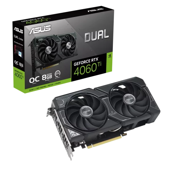 ASUS Dual GeForce RTX™ 4060 Ti OC Edition 8GB