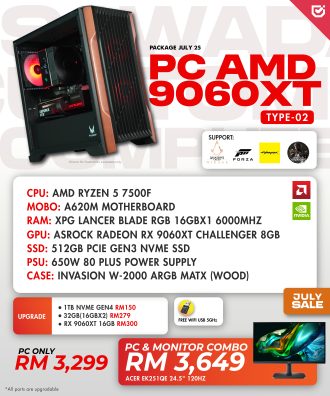 PC AMD 9060 XT (Type-02)