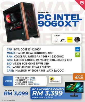 PC Intel 9060 XT