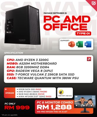 PC AMD OFFICE TYPE 01 - SEPTEMBER