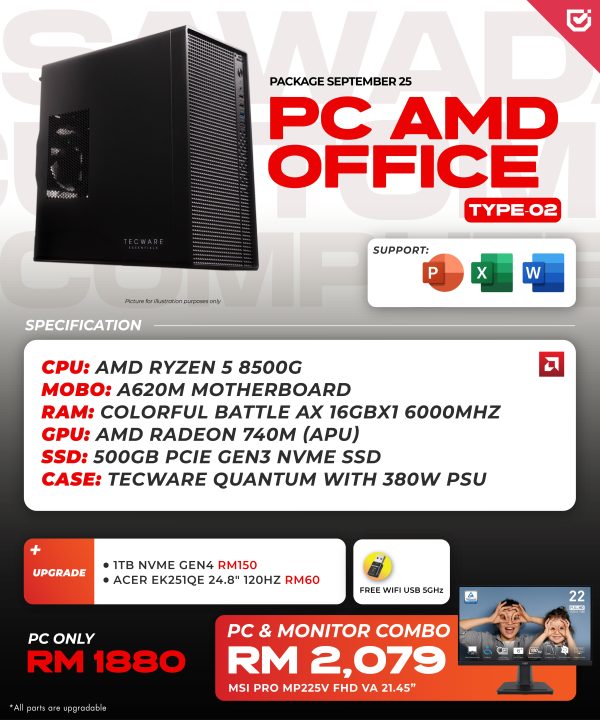 PC PACKAGE SEPTEMBER_01 AMD OFFICE