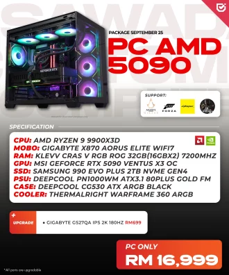 PC AMD 5090 – SEPTEMBER