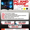 PC AMD 7500F Malaysia – Ryzen 5 7500F + RX 7600 / ARC B580 / RX 9060 XT Gaming PC