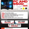 PC AMD 5500 Malaysia – Ryzen 5 5500 + RX 7600 / ARC B580 / RX 9060 XT Gaming PC