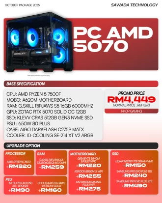 PC AMD 5070 - OCT
