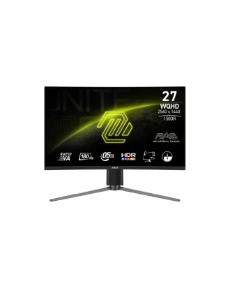 MSI MAG 27CQ6PF 27" VA 180HZ CURVED (WQHD)