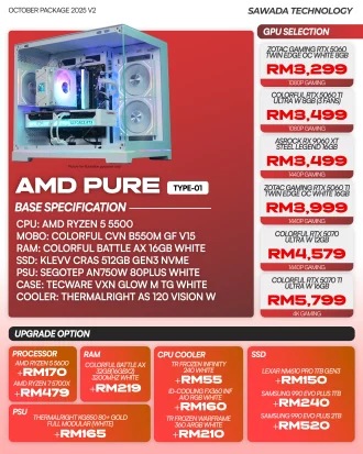 PC AMD PURE TYPE 01 - OCT