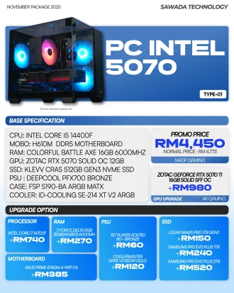 PC INTEL 5070 TYPE 1 - NOVEMBER