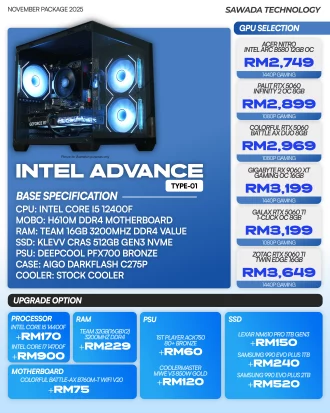 PC INTEL ADVANCE TYPE 1 - NOVEMBER