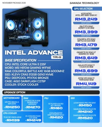 PC INTEL ADVANCE TYPE 2 - NOVEMBER