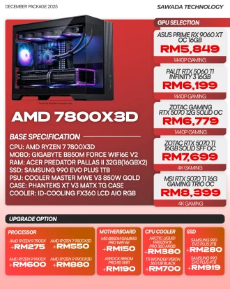 PC AMD 7800X3D - DECEMBER 2025 | Ryzen 7 7800X3D 4K Gaming