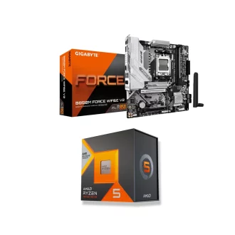 AMD RYZEN 5 7500X3D MPK ( No Cooler) + GIGABYTE B850M FORCE WIFI V2